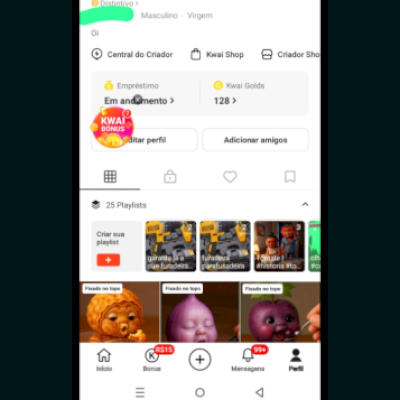Vendo essa conta kwai 28,6 mi seguidores orgânico curtida 244 mil