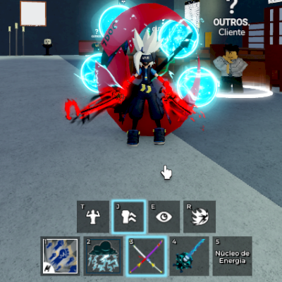 CONTA BLOX FRUIT FOCADA EM PVP