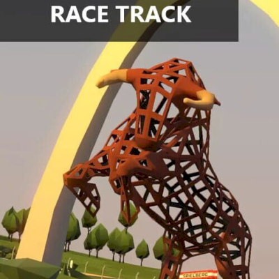 3D PUZZLE - Race Track Preço de banana  (Aceito Proposta)