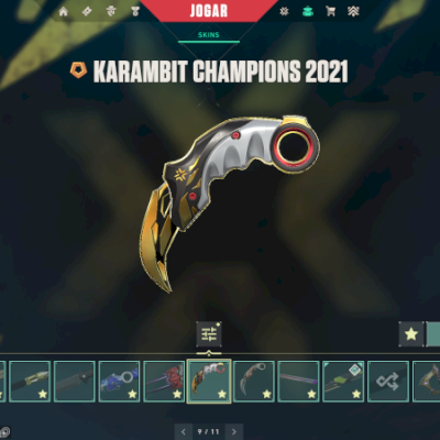 Conta Valorant Múltiplas Skins; Nível 269; Sem ranking