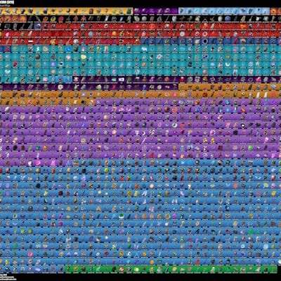 CONTA COM 1400 SKINS + 7700 VBUCKS