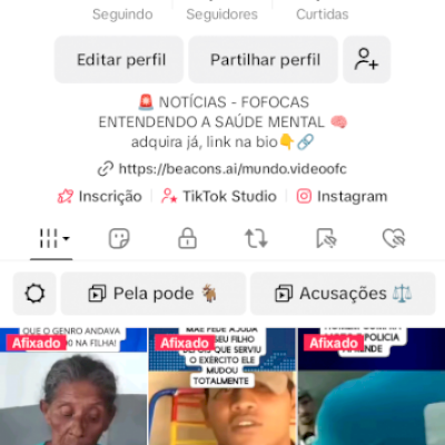 VENDA CONTA DO TIKTOK