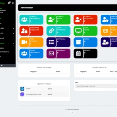 Scripts Painel de gerenciamento de listas IPTV - versão 7.0