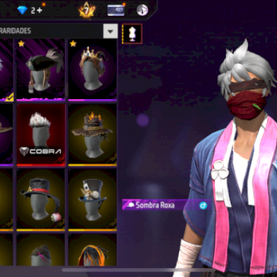 Conta com Primeiro Passe e vários itens raros