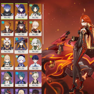 Conta Genshin Impact AR59 America Server - 13 T5 LIMITADOS, 3 ARMAS T5 LIMITADOS