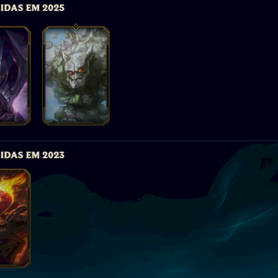 Conta de League of legends