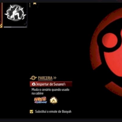 CONTA DE FREE FIRE [SUPER EMOTE, SKINS NARUTO]