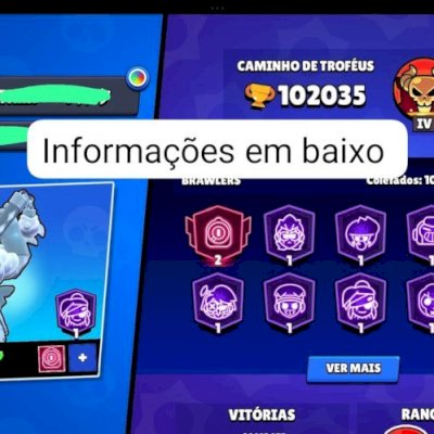 ‼️CONTA RARA E UPADA‼️