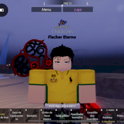 Conta de fisch lvl 500 com 19M