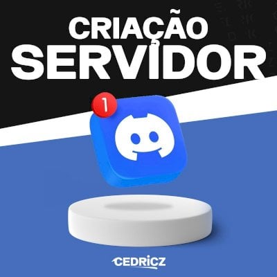 CRIAÇÃO DE SERVIDOR DE DISCORD PRONTO PARA USO