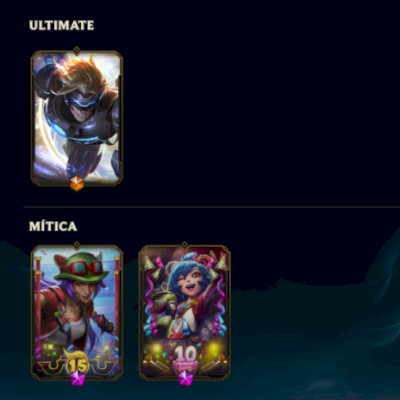 CONTA 100% SEGURA - 193 SKINS - NIVEL 522 - PLATINA - FULL CHAMP