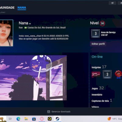 Conta da steam com redDead 2 The Witcher I, II e III Gta 5 e varios outros