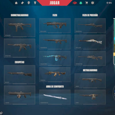 Conta de valorant com varias skins - Entrega Automática