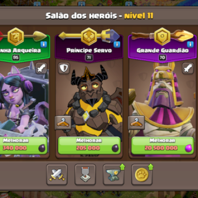 Vendo conta do clas off clans