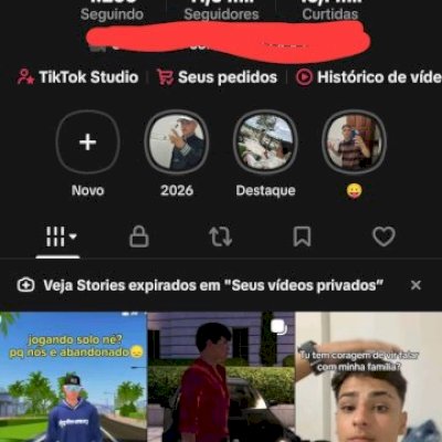 CONTA TIKTOK 11,3MIL SEGUIDORES