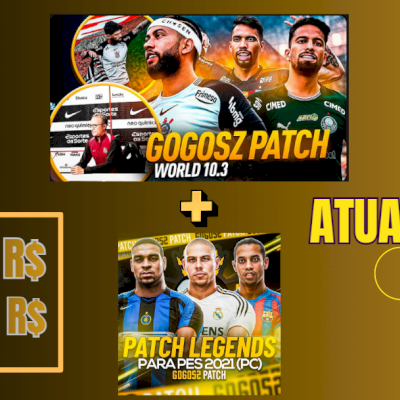 Gogosz patch 2026 para Pes 2021 pc versão world + GOGOSZ Patch legends 📌