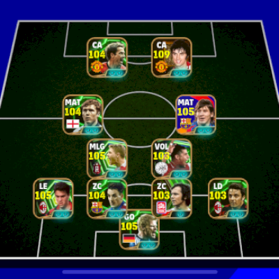 Conta Efootball 3223!! Best 109, Son Blitz, Costa Curta 105, Gerrard 105!!!