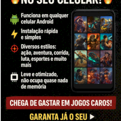 🎮 9.000 Jogos no Seu Celular! 🚀