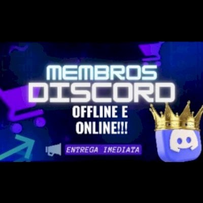 ✅ MEMBROS DISCORD ✅ INÍCIO IMEDIATO.🔥 + (Brindes)