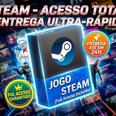 Conta STEAM com Jogo | Online | FULL ACESSO | Entrega Rápida
