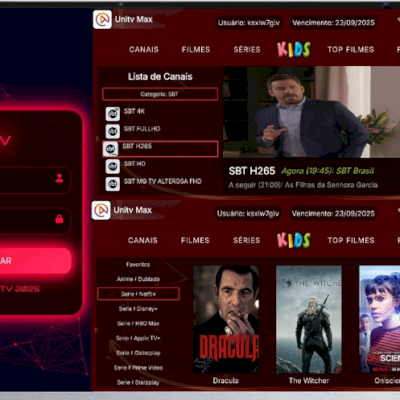 SCRIPT UNITV - 2025 COM APK BASE