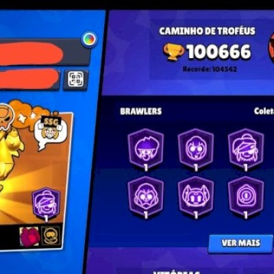 Stars 104K Troféus +398 Skins | L3 | Conta Avançada