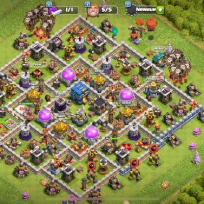 Conta Clash Of Clans Cv12