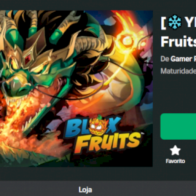 Vendo Conta Blox Fruits