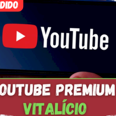 🎬🔴YOUTUBE PREMIUM - VITALÍCIO 🌟