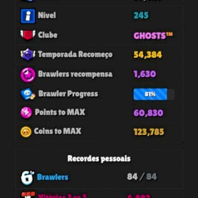 61 BRAWLERS FULL LVL E 19 HIPERS CARGAS ATIVAS