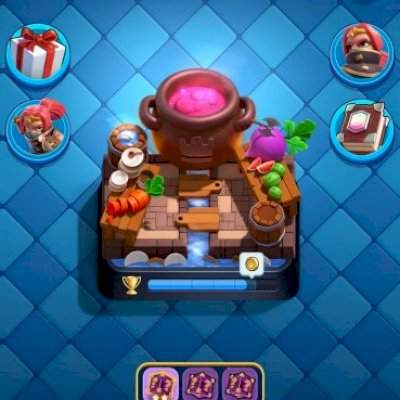 MELHOR OFERTA: CONTA CR 6 ANOS, LEVEL 39, 12 CARTAS LVL14, 6K TROFÉUS