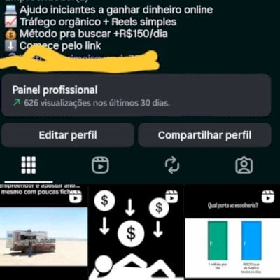 Conta pra começar no digital  (leia descrição)