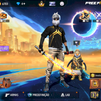 Conta de Free Fire a venda