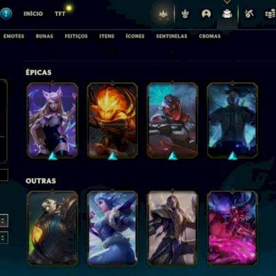 CONTA UNRANKED: última ranked jogada em 2021.