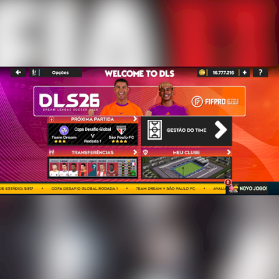 🔥NOVO DLS 2026 OFFLINE COM NOVAS TRANSFERÊNCIAS, FACES E GRÁFICOS REALISTAS