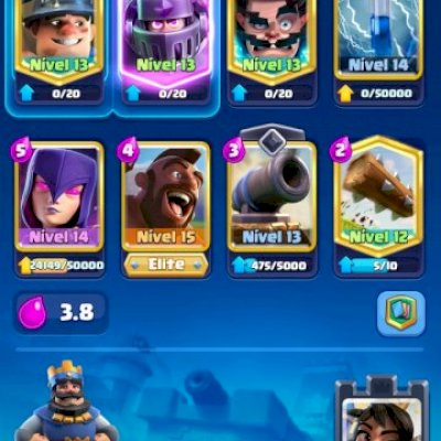 Conta Clash Royale 6 anos