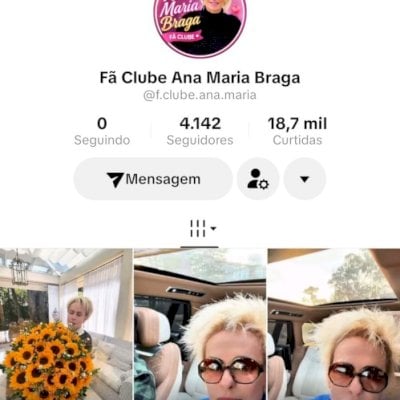 Vendo conta do tik Tok bem engajada