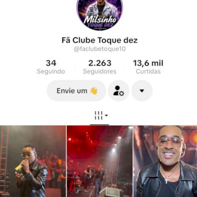 Vendo conta do tik Tok engajada