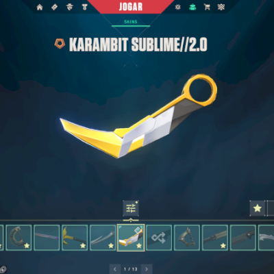 Conta Valorant, KARAMBIT SUBLIME, +1800 gastos!