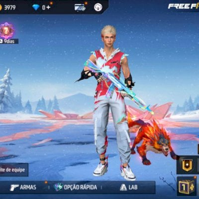 Eu cansei do FF estou vendendo minha conta pessoal