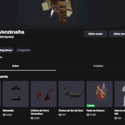 🔥 CONTA COM VIOLET VALK + KORBLOX (RARÍSSIMA)