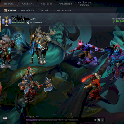 CONTA DOTA 2 , DIVINE 2 , COM 4.917 DE MMR