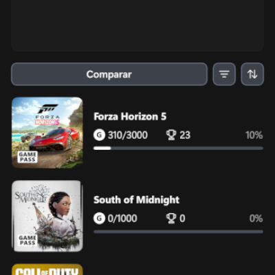 Conta xbox com 80 mil G e 2 jogos mk11 e tekken 7