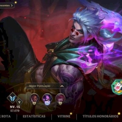 WILD RIFT - 141 skins, 2 Miticas, mestre, Já foi Desafiante...