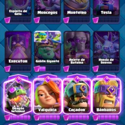 Conta da supercell id com conta de Clash Royale e Clash of clans