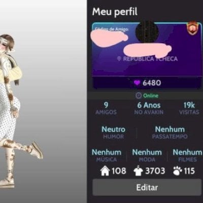 Vende-se conta de Avakin Life 🔥