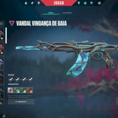 Vandal gaia e muitas skins