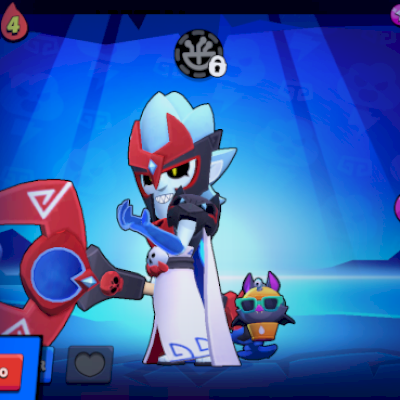 CONTA BRAWL STARS CHEIA DE SKINS