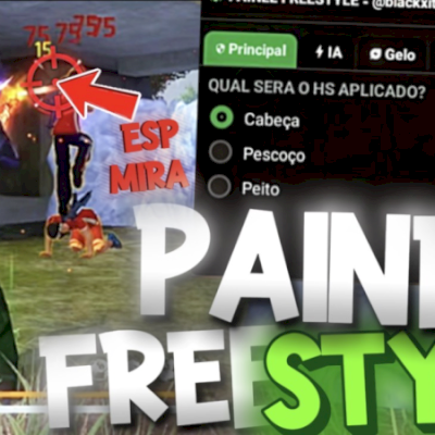 Painel Freestyle Play Android - 100% HS & Gelo Invertido (Método 2X Aimbot)