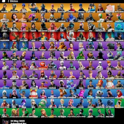 CONTA COM CHUN LI, MINTY, REAPER ENTRE OUTROS